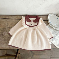 Load image into Gallery viewer, Baby Girls Crochet Dresses Wholesale 230110150
