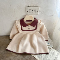 Load image into Gallery viewer, Baby Girls Crochet Dresses Wholesale 230110150
