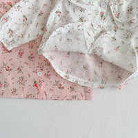 Load image into Gallery viewer, Baby Girls Flower Print Tops Wholesale 230110169
