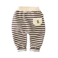 Load image into Gallery viewer, Baby Kid Unisex Striped Alphabet Pants Wholesale 230110197
