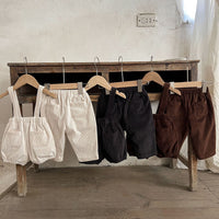 Load image into Gallery viewer, Baby Kid Girls Boys Solid Color Pants Rompers Wholesale 230110211
