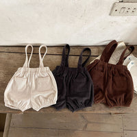 Load image into Gallery viewer, Baby Kid Girls Boys Solid Color Pants Rompers Wholesale 230110211
