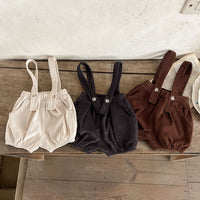 Load image into Gallery viewer, Baby Kid Girls Boys Solid Color Pants Rompers Wholesale 230110211
