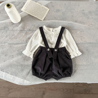 Load image into Gallery viewer, Baby Kid Girls Boys Solid Color Pants Rompers Wholesale 230110211
