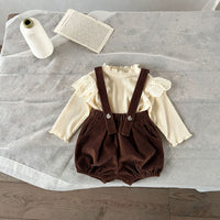 Load image into Gallery viewer, Baby Kid Girls Boys Solid Color Pants Rompers Wholesale 230110211
