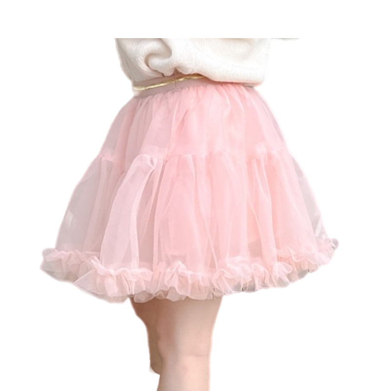 Baby Kid Girls Solid Color Skirts Wholesale 230110214