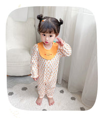 Load image into Gallery viewer, Baby Girls Cartoon Print Jumpsuits Wholesale 230110233
