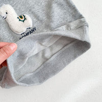 Load image into Gallery viewer, 2 Pieces Set Baby Unisex Cartoon Hoodies Swearshirts And Solid Color Pants Wholesale 230110244
