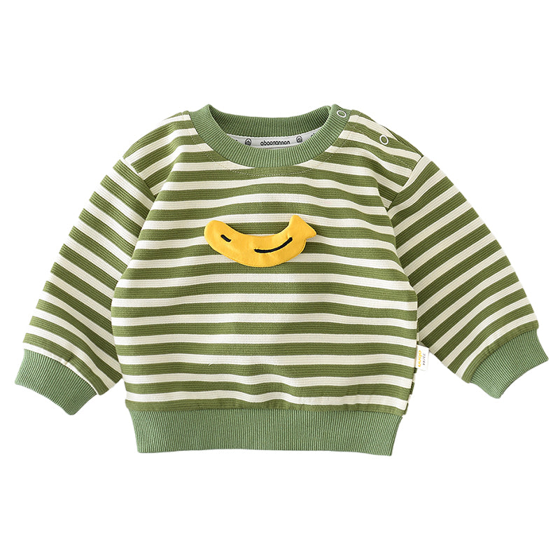 Baby Unisex Striped Cartoon Hoodies Swearshirts Wholesale 230110263