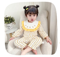 Load image into Gallery viewer, Baby Girls Cartoon Print Jumpsuits Wholesale 230110272
