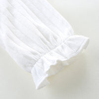 Load image into Gallery viewer, Baby Girls Flower Bow Embroidered Jumpsuits Wholesale 230110273
