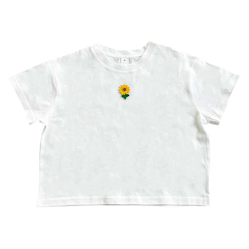 Baby Kid Girls Flower T-Shirts Wholesale 23011036