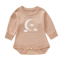 Load image into Gallery viewer, Baby Unisex Star Crochet Rompers Wholesale 23011047

