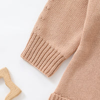 Load image into Gallery viewer, Baby Unisex Star Crochet Rompers Wholesale 23011047
