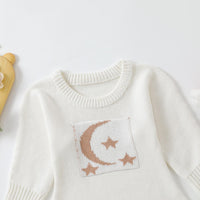 Load image into Gallery viewer, Baby Unisex Star Crochet Rompers Wholesale 23011047
