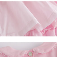 Load image into Gallery viewer, 3 Pieces Set Baby Kid Girls Solid Color Tops And Pants And Headwear Wholesale 23011090
