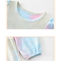 Load image into Gallery viewer, Baby Girls Tie Dye Dresses Wholesale 230111131
