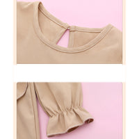 Load image into Gallery viewer, Baby Girls Solid Color Dresses Wholesale 230111139
