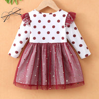 Load image into Gallery viewer, Baby Girls Polka dots Star Dresses Wholesale 230111154
