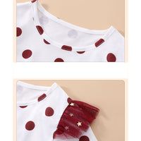 Load image into Gallery viewer, Baby Girls Polka dots Star Dresses Wholesale 230111154
