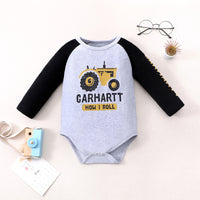 Load image into Gallery viewer, Baby Boys Letters Car Print Rompers Wholesale 230111160
