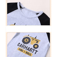 Load image into Gallery viewer, Baby Boys Letters Car Print Rompers Wholesale 230111160
