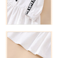 Load image into Gallery viewer, Baby Girls Letters Dresses Wholesale 230111162
