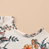 Load image into Gallery viewer, 3 Pieces Set Baby Girls Flower Tops Pants And Bow Headwear Wholesale 230111166
