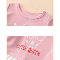 Load image into Gallery viewer, Baby Girls Letters Color-blocking Dresses Wholesale 230111167
