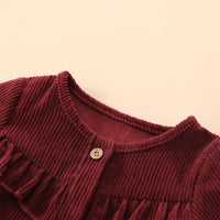 Load image into Gallery viewer, Baby Girls Solid Color Dresses Wholesale 230111190
