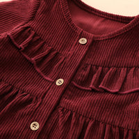 Load image into Gallery viewer, Baby Girls Solid Color Dresses Wholesale 230111190
