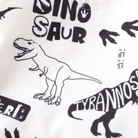 Load image into Gallery viewer, 3 Pieces Set Baby Boys Letters Dinosaur Print Polo Shirts Vests Waistcoats And Solid Color Pants Wholesale 230111208
