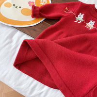 Load image into Gallery viewer, Baby Kid Girls Animals Cartoon Crochet Birthday Dresses Wholesale 230111216
