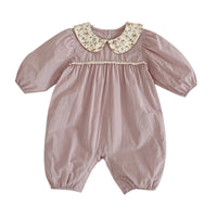 Load image into Gallery viewer, Baby Girls Flower Print Jumpsuits Wholesale 230111237
