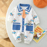 Load image into Gallery viewer, Baby Boys Cartoon Print Jumpsuits Wholesale 230111238

