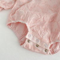 Load image into Gallery viewer, Baby Girls Flower Rompers Wholesale 23011126
