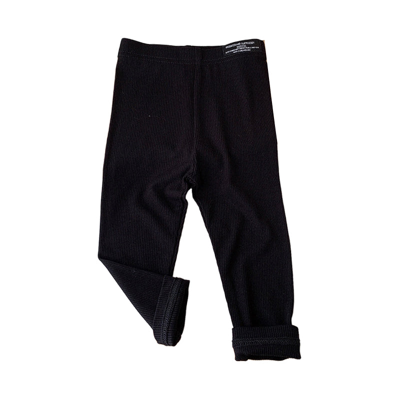 Baby Kid Girls Solid Color Striped Pants Leggings Wholesale 230111280