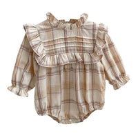 Load image into Gallery viewer, Baby Girls Flower Print Rompers Wholesale 230111336
