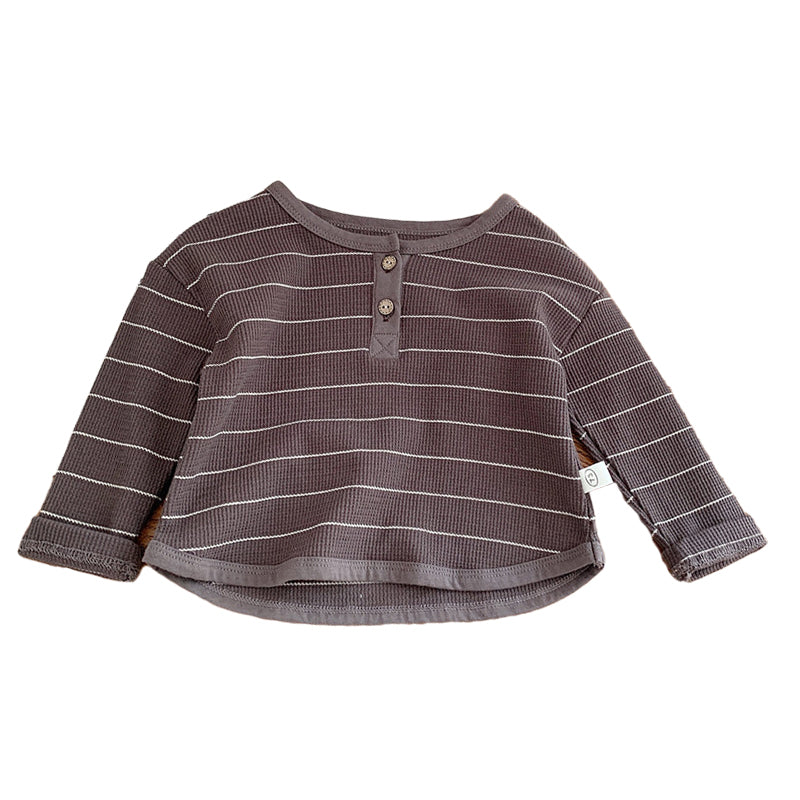 Baby Kid Unisex Striped Tops Wholesale 230111450