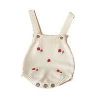 Load image into Gallery viewer, Baby Girls Flower Embroidered Tops And Cardigan And Rompers Wholesale 230111516
