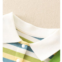 Load image into Gallery viewer, Baby Boys Striped Letters Cartoon Print Jumpsuits Wholesale 23011172
