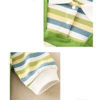 Load image into Gallery viewer, Baby Boys Striped Letters Cartoon Print Jumpsuits Wholesale 23011172
