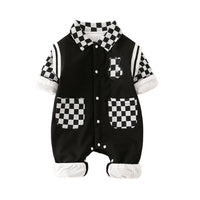 Load image into Gallery viewer, Baby Boys Striped Checked Jumpsuits Wholesale 23011190
