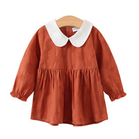 Load image into Gallery viewer, Baby Kid Girls Flower Polka dots Print Dresses Wholesale 230113183
