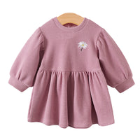 Load image into Gallery viewer, Baby Kid Girls Flower Polka dots Print Dresses Wholesale 230113183
