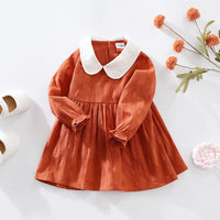 Load image into Gallery viewer, Baby Kid Girls Flower Polka dots Print Dresses Wholesale 230113183
