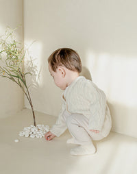 Load image into Gallery viewer, Baby Unisex Solid Color Crochet Cardigan Wholesale 230113205
