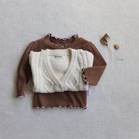 Load image into Gallery viewer, Baby Unisex Solid Color Crochet Cardigan Wholesale 230113205
