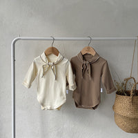 Load image into Gallery viewer, Baby Unisex Bow Rompers Wholesale 230113223
