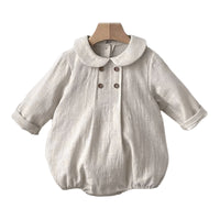 Load image into Gallery viewer, Baby Unisex Solid Color Rompers Wholesale 230113224
